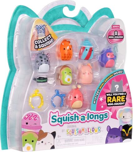 Squish-a-longs Mini-Squish 8-Pack (Wave 6, Style 4) in Saudi Arabia