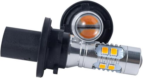 Error Free PH24WY SPH24 12272 LED Bulbs Amber Yellow Turn Signal Lights Bulbs Compatible with Audi, Cadillac, GMC, Porsche in Kuwait
