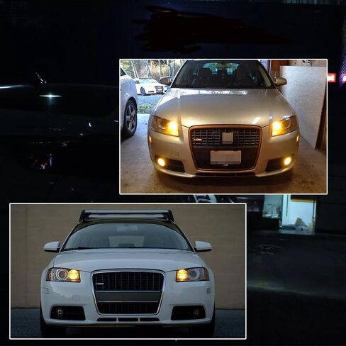 Error Free PH24WY SPH24 12272 LED Bulbs Amber Yellow Turn Signal Lights Bulbs Compatible with Audi, Cadillac, GMC, Porsche in Kuwait