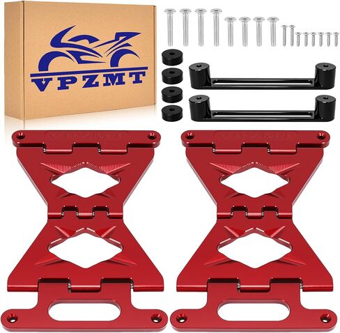2014-2026 Aluminum Saddlebag Lid Stoppers Supports, Anti Over Rotation Stoppers for Harley Davidson Touring Street glide, Road glide, Electra glide, Road king (Replaces# Flimsy OEM Straps) in Kuwait