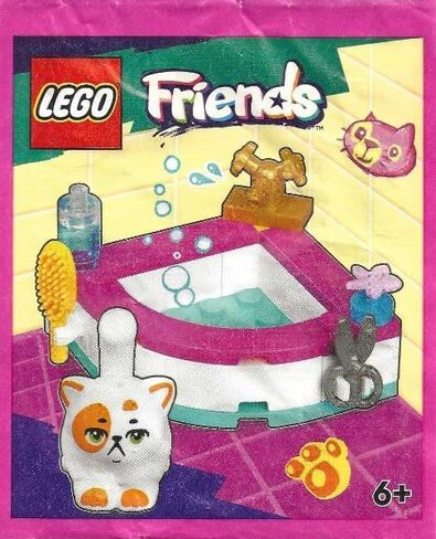 LEGO Friends Accessory Set: Cute Cat (Churro) Grooming Kit (21 pcs) in Kuwait