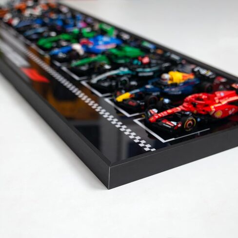 Display Wallboard Compatible with Lego Speed Champions F1 11-in-1 Collector's Pack, Car Wall Mount Compatible with Lego 66802+77259 Collectible F1 Model Car Kit(No Car Included) in Saudi Arabia
