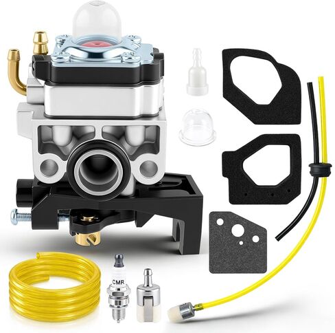 GX25 Carburetor for Honda GX25N GX25NT GX25T 4 Cycle Engine, FG110 Tiller, HHT25S Trimmer, Replace Part# 16100-Z0H-053 16100-Z0Z-034 16100-Z0H-824 16100-Z0H-825, with Air Fuel Filter Turn Up Kits in Kuwait