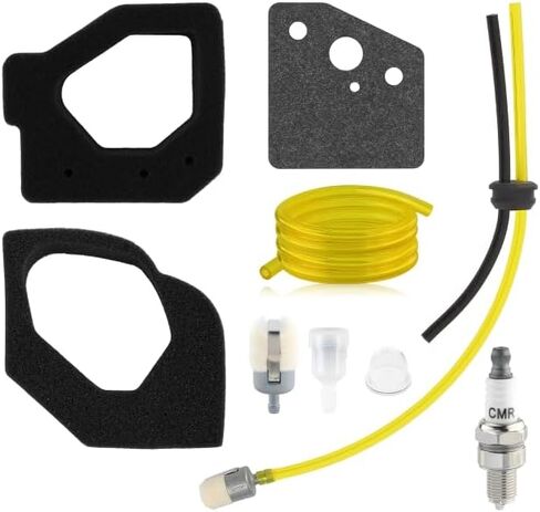 GX25 Carburetor for Honda GX25N GX25NT GX25T 4 Cycle Engine, FG110 Tiller, HHT25S Trimmer, Replace Part# 16100-Z0H-053 16100-Z0Z-034 16100-Z0H-824 16100-Z0H-825, with Air Fuel Filter Turn Up Kits in Kuwait