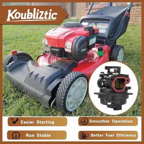 Carburetor Compatible with Briggs & Stratton 104M02 Engine Replaces 84001033 84001032 594926 596475 595895 with Air Filter & Cover in Kuwait