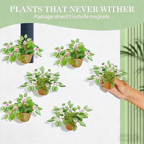XHYMIA Beaded Plant Kit Green Glass Leaf Beads, Flower Glass Beads Mini Forever Plant Making and DIY Crafts with Video Tutorials in Saudi Arabia