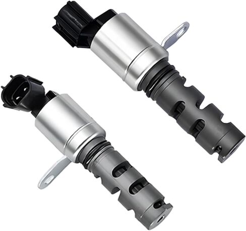 2pcs Intake and Exhaust Engine Variable Valve Timing VVT Solenoid Compatible with Mitsubishi Lancer Outlander Sport L4 2.0L 2.4L 10 11 12 13 14 15 16 17 18 19 20 21 22 23 24 Replaces 1028A110 1028A109 in Saudi Arabia