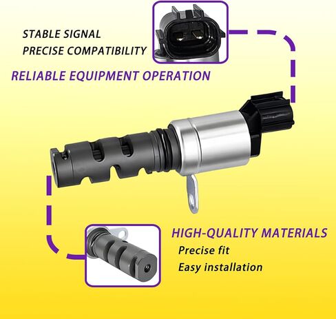 2pcs Intake and Exhaust Engine Variable Valve Timing VVT Solenoid Compatible with Mitsubishi Lancer Outlander Sport L4 2.0L 2.4L 10 11 12 13 14 15 16 17 18 19 20 21 22 23 24 Replaces 1028A110 1028A109 in Saudi Arabia