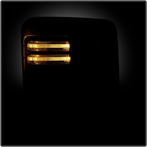 KEEKPO - Compatible with 2019-2025 GMC Sierra 1500 Chrome Power Heated LED Signal Blind Spot Temp Sensor Tow Mirrors Set in Kuwait