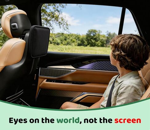 2-Pack Storage Mode Protective Padded Cover for 2021-2025 2026 GMC Yukon/Tahoe/Suburban, Cadillac Escalade Dust & Impact Shield, Screen Time Control for Kids in Saudi Arabia