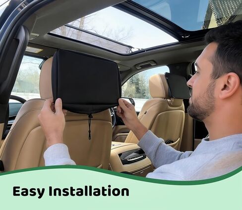 2-Pack Storage Mode Protective Padded Cover for 2021-2025 2026 GMC Yukon/Tahoe/Suburban, Cadillac Escalade Dust & Impact Shield, Screen Time Control for Kids in Saudi Arabia