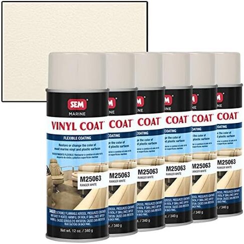 SEM M25063, Ranger White, Marine Vinyl Paint (6) in Kuwait