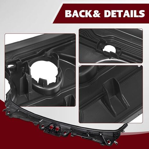 لوحة غطاء غطاء ممسحة الزجاج الأمامي متوافقة مع 2012-2016 BMW 328i، 2013-2016 328i xDrive، 2012-2015 335i، 2015-2018 M3، صينية المطر على الزجاج الأمامي، استبدال # 51717258177 in Kuwait