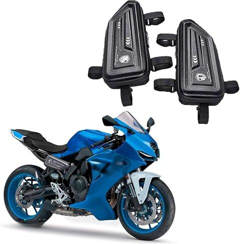 for GSX-8S GSX-8R gsx 8s gsx 8r 2023 2024 2025 Motorcycle Tool Bag Triangle Side Bag EVA Hard Shell Motorcycle Storage Bags Water-Resistant Tail Bag 2Pcs Saddle Bags in Saudi Arabia