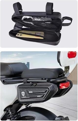 for GSX-8S GSX-8R gsx 8s gsx 8r 2023 2024 2025 Motorcycle Tool Bag Triangle Side Bag EVA Hard Shell Motorcycle Storage Bags Water-Resistant Tail Bag 2Pcs Saddle Bags in Saudi Arabia
