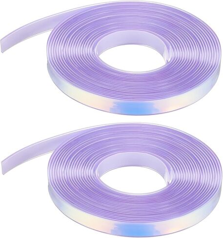uxcell 5.47 Yards Silicone Lanyard String, 12mm Wide Bright Color Lacing Cord Laser Reflective Lanyard String for Crafts Weaving DIY Handmade Bracelets Clothes Keychain, Gray in Kuwait