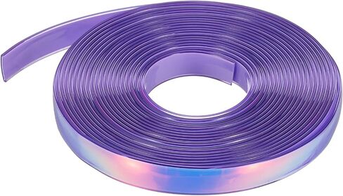 uxcell 5.47 Yards Silicone Lanyard String, 12mm Wide Bright Color Lacing Cord Laser Reflective Lanyard String for Crafts Weaving DIY Handmade Bracelets Clothes Keychain, Gray in Kuwait