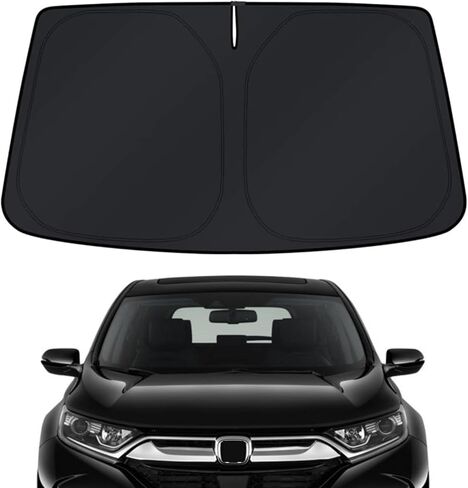 Windshield Sun Shade for Dodge Durango 2011-2026 - 4-Layer Sunshade Compatible with Dodge Durango Foldable Front Window Sunshade Sun Visor Protector Block UV Rays Keep Your Car Cooler Car Accessories in Saudi Arabia
