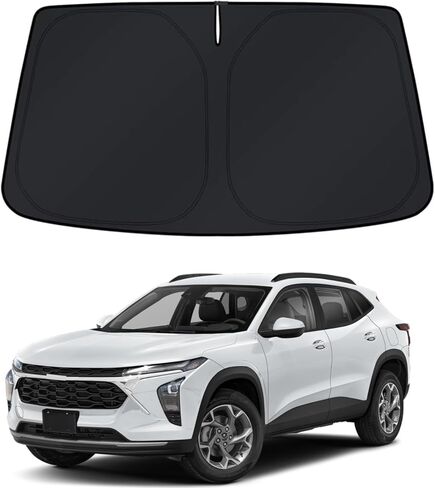 Windshield Sun Shade for Dodge Durango 2011-2026 - 4-Layer Sunshade Compatible with Dodge Durango Foldable Front Window Sunshade Sun Visor Protector Block UV Rays Keep Your Car Cooler Car Accessories in Saudi Arabia