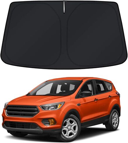 Windshield Sun Shade for Dodge Durango 2011-2026 - 4-Layer Sunshade Compatible with Dodge Durango Foldable Front Window Sunshade Sun Visor Protector Block UV Rays Keep Your Car Cooler Car Accessories in Saudi Arabia