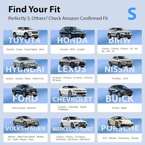 Upgraded Windshield Sun Shade for Tacoma, Pick-ups, Sedans & SUVs[Nano Ice-Crystal Cooling, 99.9% Sun Protection] Foldable Sunshade with Storage Bag, Car Accessories, S (59 x 29 in) in Kuwait
