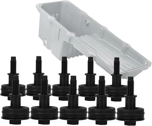 10Pcs/Boxes 23522281 Oil Pan Isolator Bolts for Detroit Diesel S60 14L Western Star 4900SA Freightliner Argosy23521170, 23522282, 23522283, 641281E in Kuwait