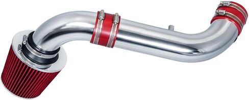 Rtunes Racing Short Ram Air Intake Kit + Filter Combo Compatible For 03-10 Dakota 3.7L 4.7L (Red) in Kuwait