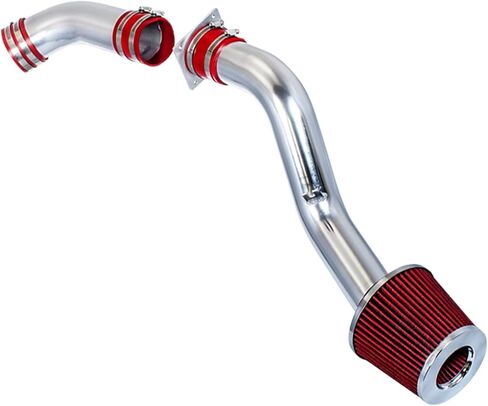 RSG Cold Air Intake Kit with RED Filter Compatible For 03-06 350Z V6 Z33 Fairlady Coupe in Saudi Arabia