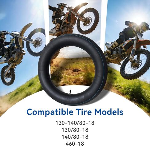 130-140/80-18 الأنبوب الداخلي 130/80-18، 140/80-18، 460-18 أنبوب الإطارات TR4 ساق الصمام المستقيم. in Kuwait