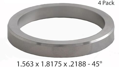 مقاعد صمام السحب من LowPricedAutoParts (عدد 4) | 1.563 × 1.8175 × .2188 بوصة | كروم عالي in Kuwait