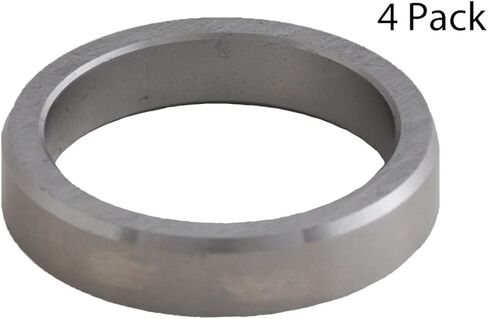 مقاعد صمام العادم LowPricedAutoParts (عدد 4) | 1.3125 × 1.5642 × .2188 بوصة | كروم عالي in Kuwait