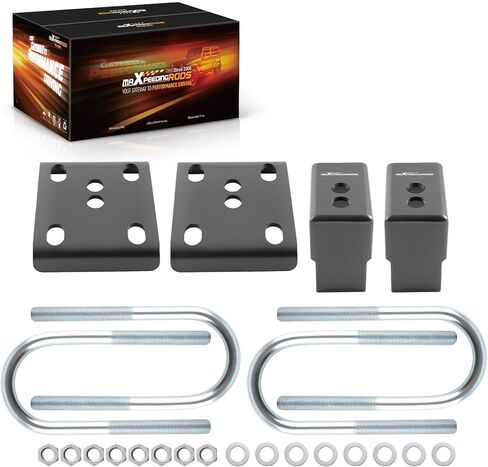 طقم قلاب للمحور الخلفي من maxpeedingrods مقاس 6 بوصات لسيارة Ford F-150 F-100 2WD 1965-1981 - يناسب مبيت المحور بقطر 2.75 بوصة in Kuwait