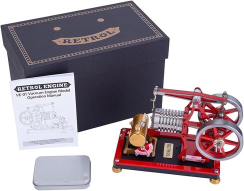 Engine Model Kit That Works, VE-01 Beam Vacuum Engine Model Flame Eater Engine, Physics Science Experiment for Adult in Saudi Arabia