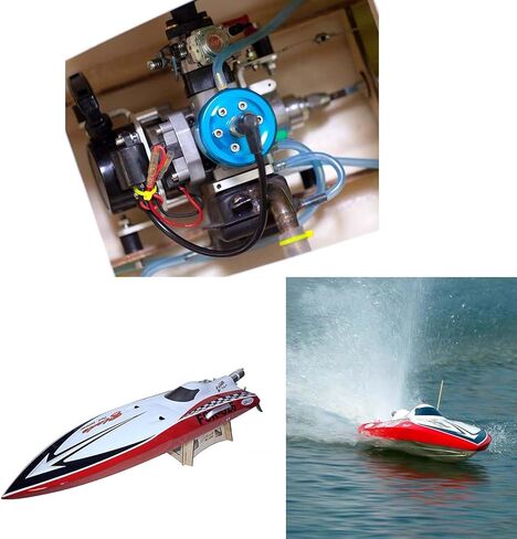 2-Stroke 4 Bolt 29cc Marine Engine for RC Racing Boat Zenoah CY RCMK QJ Engines in Saudi Arabia