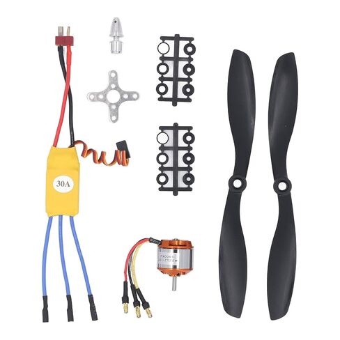 10T 1400KV Brushless Engine and ESC 30A Set for Helicopters, Easy to Install and Use in Kuwait