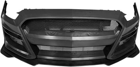 GT500 Style Front Bumper Cover Conversion Kit Compatible with 2015 2016 2017 Ford Mustang Upgrade to GT500 Style - Will not fit original GT500 in Kuwait
