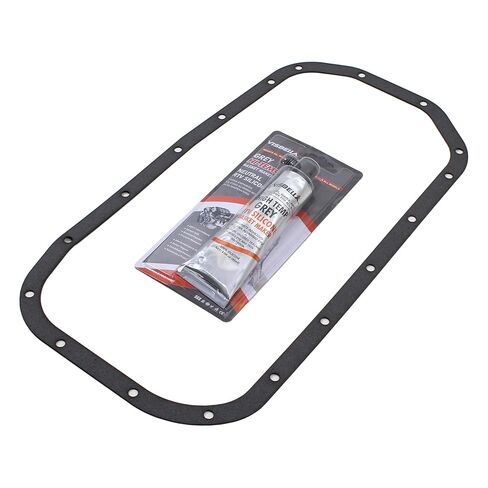 Engine Oil Pan Gasket Set Compatible with Hyundai Accent 1995-2005 1.5L 1.6L SOHC DOHC L4, Fits Hyundai Scoupe 1995 1.5L, Includes Silicone, Replaces OS6585 OS32255 in Saudi Arabia