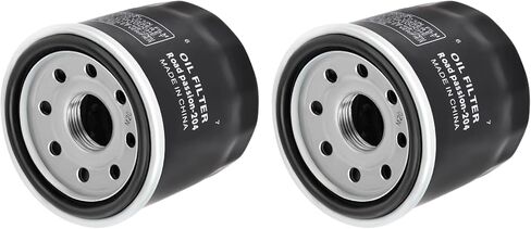 Road Passion 16097-0002 Oil Filter Compatible with 1200 Bonneville Bobber Black 2018-2019 2021 1200 Bonneville Bobber Stealth Ed. 2024 1200 Bonneville T120 Bud Ekins Special Edition 2021(2PCS) in Saudi Arabia