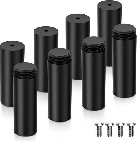 WOXCKER Heightening Bracket Risers for L2 JL7 Laser Engraver, 8PCS 2.75" Height Extension Kit, M6 Screw Compatible, All-Metal Support Column for Engraving Taller Objects in Saudi Arabia