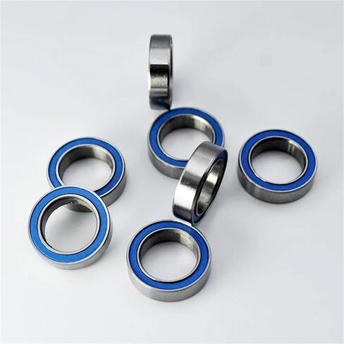 10pcs Blue Rubber Sealed Bearing 6700 2RS 6700RS 10x15X4 mm Bore 10mm RC Car ature Ball Bearings in Kuwait
