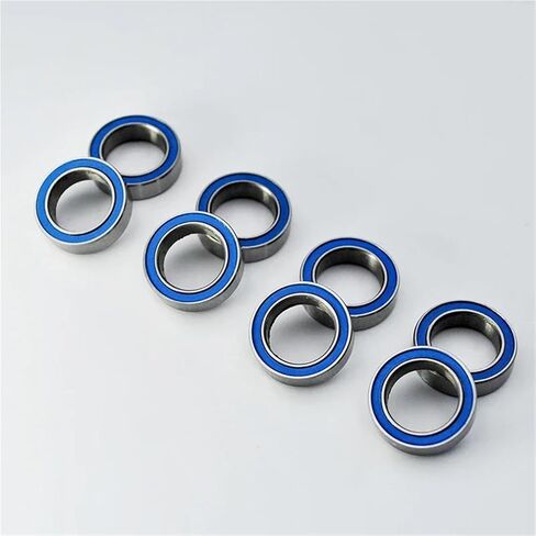 10pcs Blue Rubber Sealed Bearing 6700 2RS 6700RS 10x15X4 mm Bore 10mm RC Car ature Ball Bearings in Kuwait
