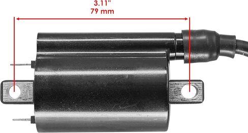 Caltric Ignition Coil with Spark Plug Boot Cap Compatible with Kawasaki Mule 4000 KAF620 2009-2023 in Kuwait