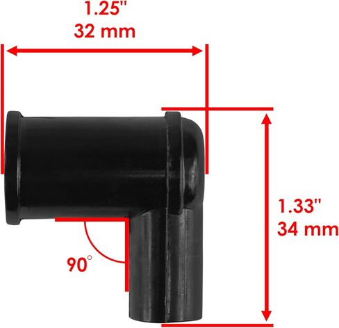 Caltric Ignition Coil with Spark Plug Boot Cap Compatible with Kawasaki Mule 4000 KAF620 2009-2023 in Kuwait
