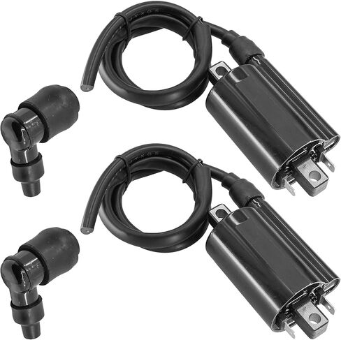 Caltric Ignition Coil with Spark Plug Boot Cap Compatible with Kawasaki Mule 4000 KAF620 2009-2023 in Kuwait