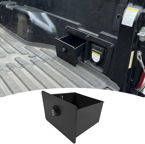 Truck Bed Storage Lock Box for 2016-2023 Toyota Tacoma 3rd Gen Accessories Pickup Truck Keyless Security Organizer Password Lock Tray in Saudi Arabia