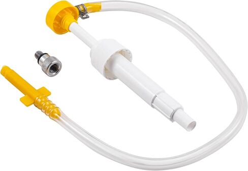 Lower Unit Gear Lube Oil Pump Universal for Most Outboard and Stern Drive Models for 3/8-16 & M8x1.25 Drain Plugs For use with Quart or Liter Bottles in Kuwait