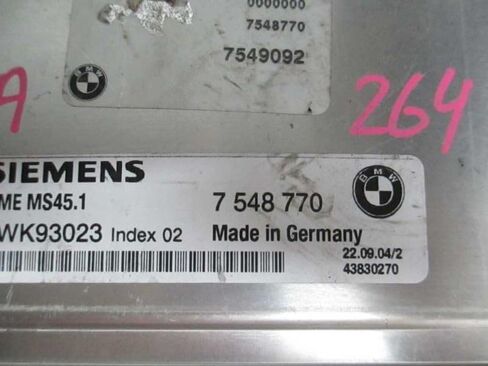 محرك ECM يناسب 03-05 متوافق مع BMW 330i 1214 7 548 770 7548770 7549093 in Kuwait