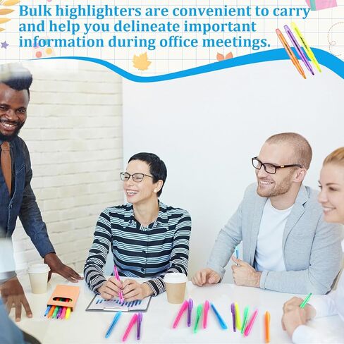 180 Pcs Bulk Highlighters with 30 Boxes Mini No Bleed Pack of Skinny Bible Highlighter Church Gifts Bulk Fluorescent Pen (Colorful) in Saudi Arabia