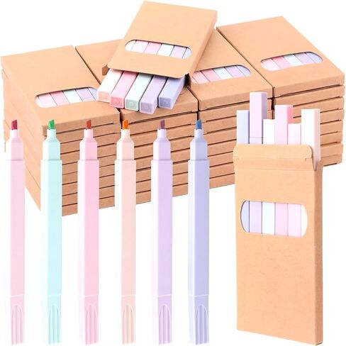180 Pcs Bulk Highlighters with 30 Boxes Mini No Bleed Pack of Skinny Bible Highlighter Church Gifts Bulk Fluorescent Pen (Colorful) in Saudi Arabia