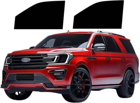 Factor Precut Ceramic Window Tint for Ford Expedition 2025-2026 to Block Over 99% Harmful UV Rays 2mil Thick Shop Grade Use Superior Heat Rejection, Professional Finish (35% All) in Kuwait